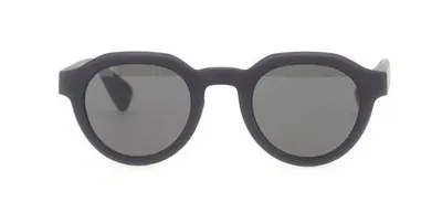 Mykita Round Frame Sunglasses In Black