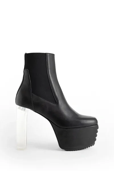 Rick Owens Boots In Black