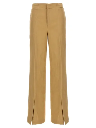 Twinset Smart Pants In Beige