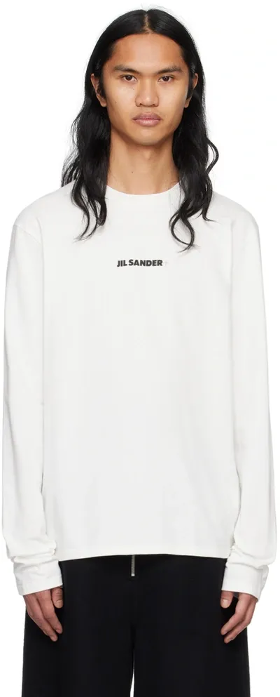 Jil Sander T-shirt In White