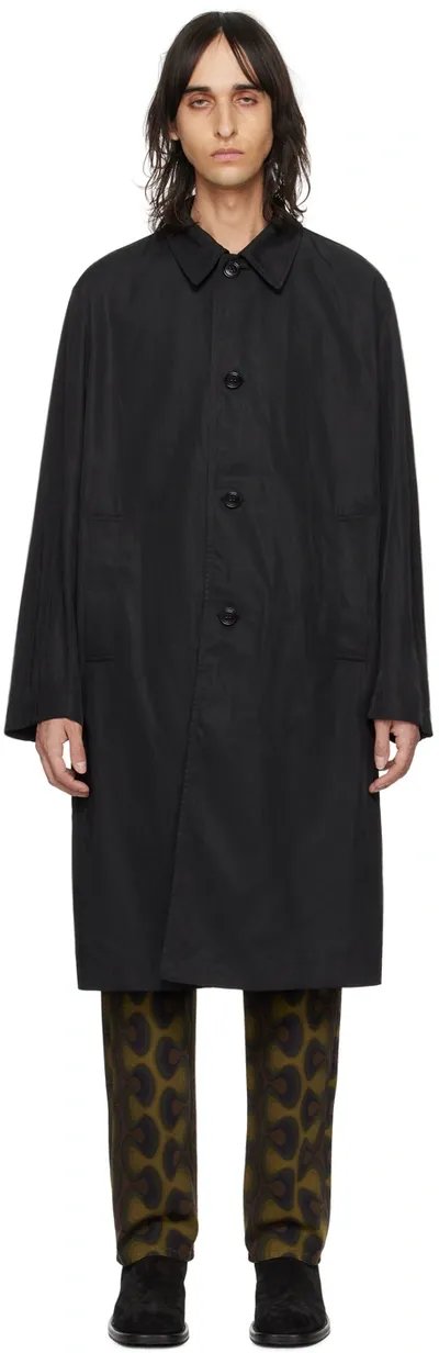 Dries Van Noten Cappotto-xl Nd  Male In Black