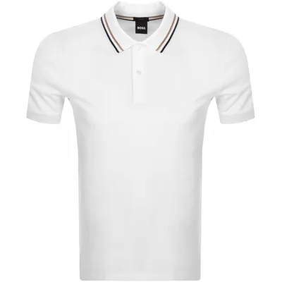 Boss Business Boss Penrose 38 Polo T Shirt White