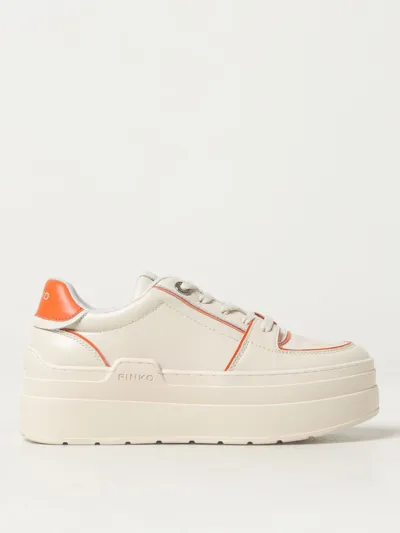 Pinko Sneakers  Woman In White 1