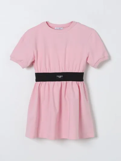 Dolce & Gabbana Dress  Kids Color Pink