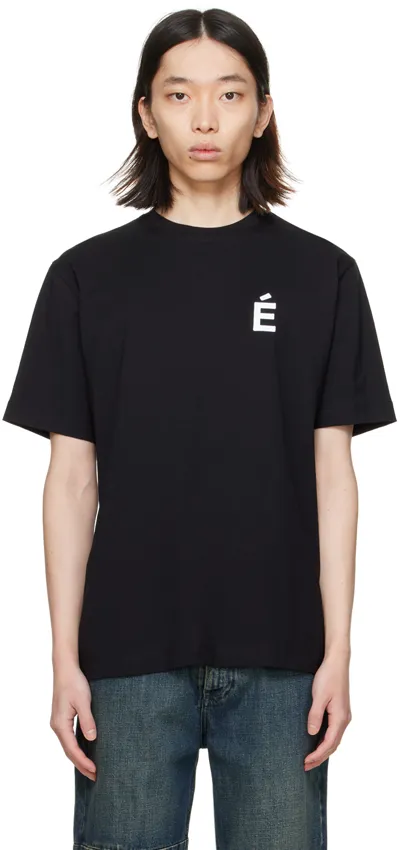 Etudes Studio Black Wonder Patch T-shirt