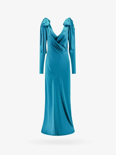 Alberta Ferretti Dress In Green