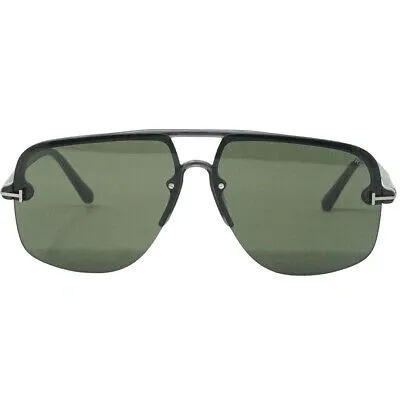 Pre-owned Tom Ford Herren Sonnenbrille Ft1003 Hugo-02 20n Sonnenbrille In Silber