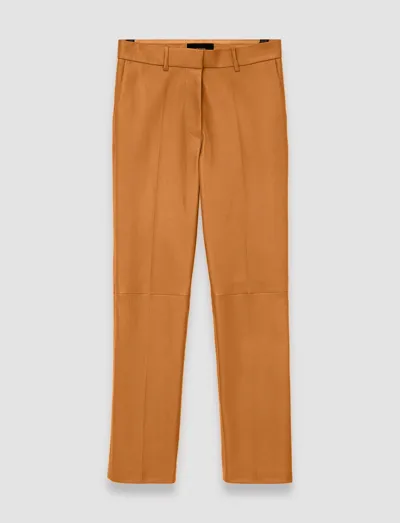 Joseph Coleman Gabardine Slim-leg Pants In Clay