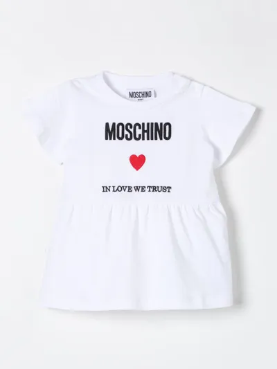 Moschino Baby Romper  Kids Color White