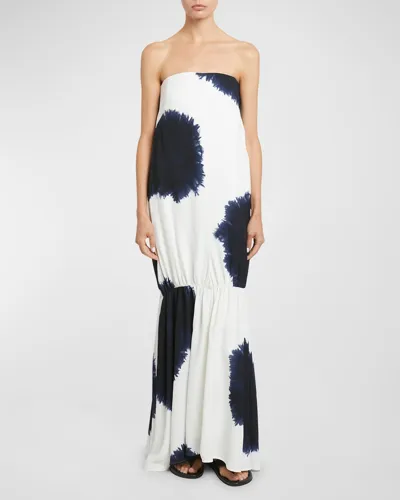 Proenza Schouler Margot Dress In White Multi