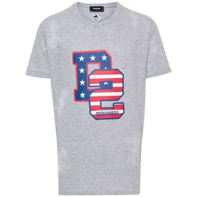 Dsquared2 T-shirts In Grey