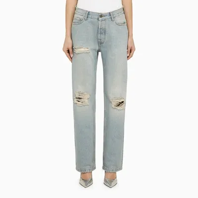 Darkpark Light Blue Naomi Jeans With Wear