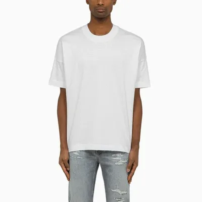 Department 5 White Crewneck T Shirt With Logo