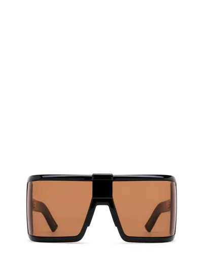 Tom Ford Eyewear Shield Frame Sunglasses In Black