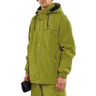 Pre-owned Volcom Longo Gore-tex Snow Jacke - Moss In Grün