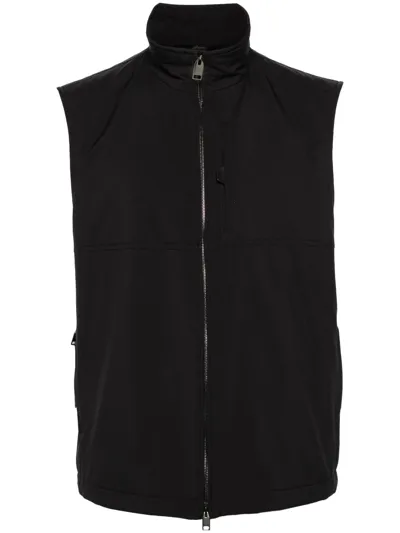 Brioni Performa Zip-up Gilet In Blue