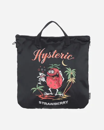 Hysteric Glamour Island Sb Tote Bag In Black