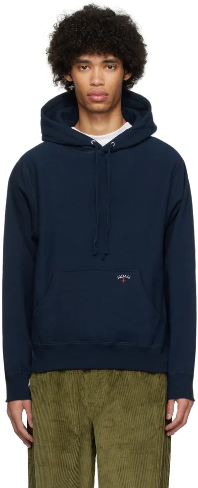 Noah Navy Core Classic Hoodie