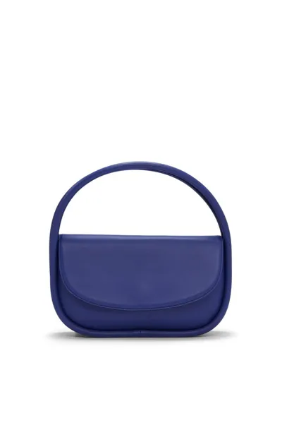 Marsèll Tuboletto Leather Tote Bag In Blue