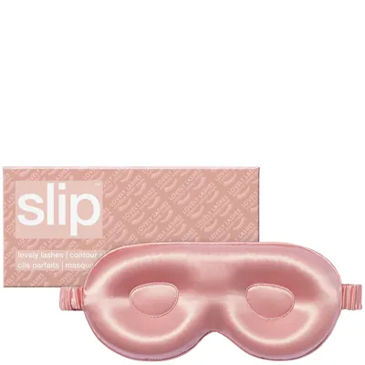 Slip Silk Contour Sleep Mask - Rose In White