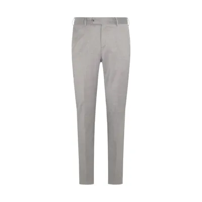 Pt Torino Med Grey Virgin Woo Blend Stretch Jogger Pants