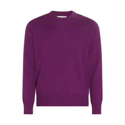 Piacenza Cashmere Maglie Purple Magenta