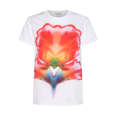 Alexander Mcqueen T-shirt In White