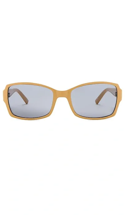 Le Specs Trance In Mustard Putty