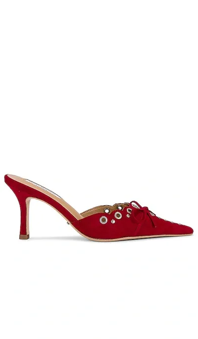 Tony Bianco Shae Mule In Red Suede