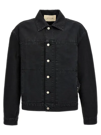 Alyx Buckle Canvas Jacket In Black