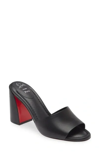 Christian Louboutin Jane Slide Sandal In Black