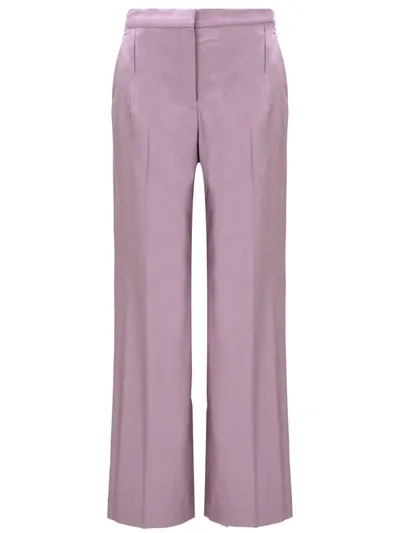 Tory Burch Trousers In Mauve