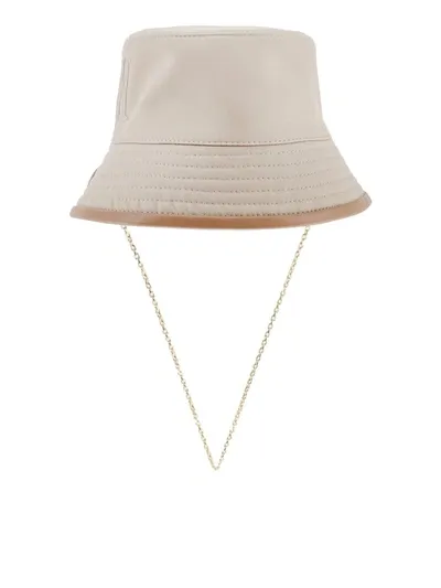 Max Mara Hat In Nude & Neutrals