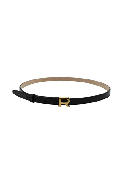 Rochas Belt With R Logo Accessories In Black