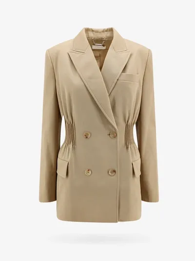 Chloé Blazer In Brown