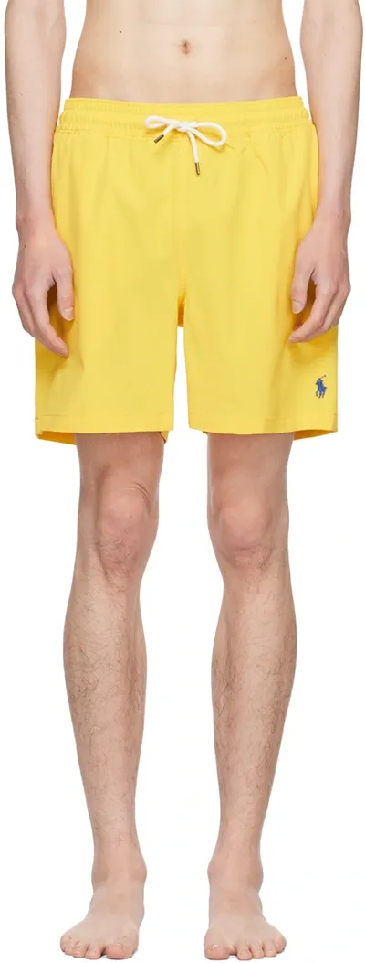 Polo Ralph Lauren Yellow Traveler Swim Shorts