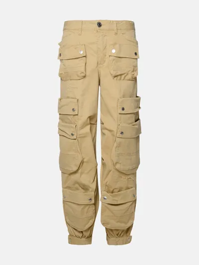 Dsquared2 Kids' Pantalone Cargo In Beige