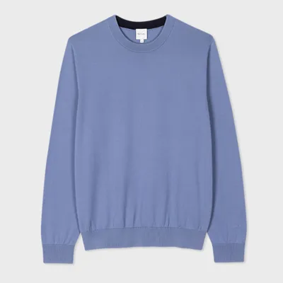 Paul Smith Mens Sweater Crew Neck In Blue