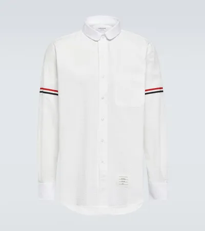 Thom Browne Cotton Shirt In White