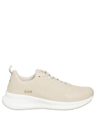 Ea7 Sneakers In Beige