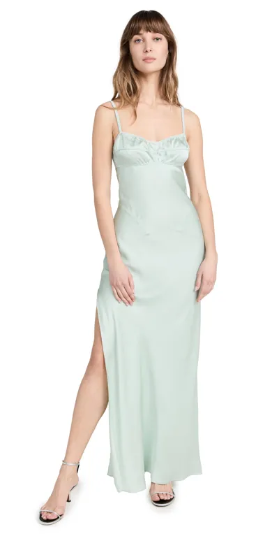 Anna October Georgina Maxi Dress Mint