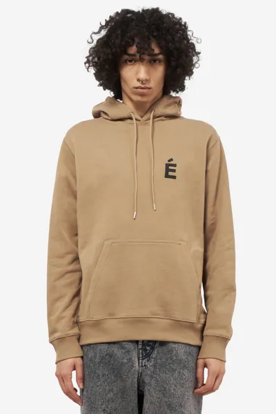 Etudes Studio Klein Logo-patch Hoodie In Beige