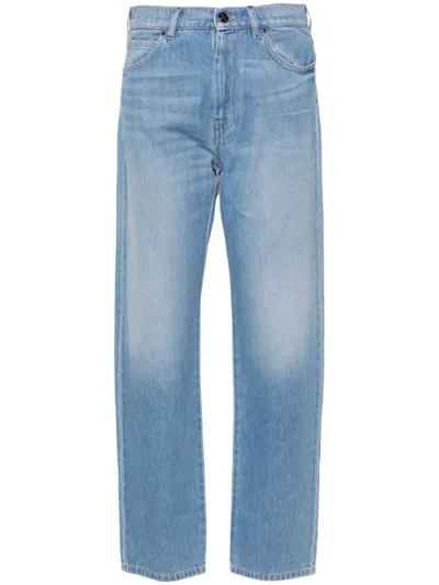 Max Mara Straight-leg Jeans In Grey