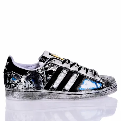 Mimanera Adidas Superstar Pop Eyes  Customized Sneakers