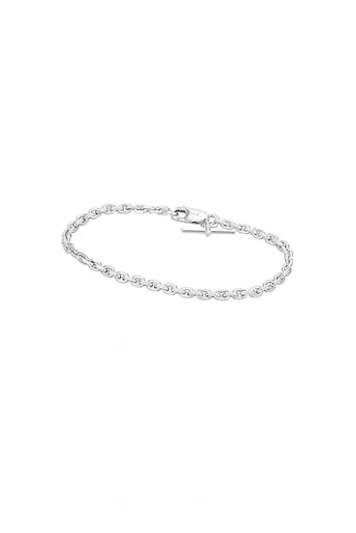 Martine Ali 925 Silver Baby Diamond Cut Bracelet