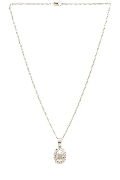 Martine Ali 925 Silver Henri Stone Necklace