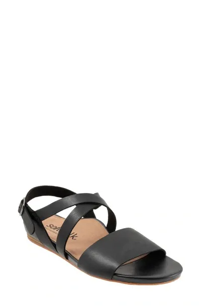 Softwalk Cali Sandal In Black