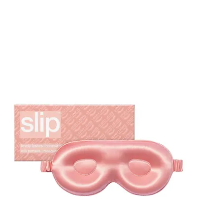 Slip Silk Contour Sleep Mask In Rose