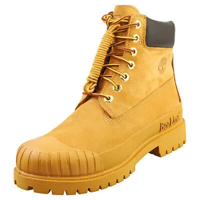 Pre-owned Timberland X Bee Premium 6-in Waterproof Herren Wheat Stiefel Ankle - 42 Eu