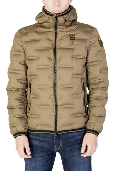 Pre-owned Blauer Jacke -458088 Gr S M L Xl Xxl+ Winterjacke Steppjacke Kapuze Warm In Grün